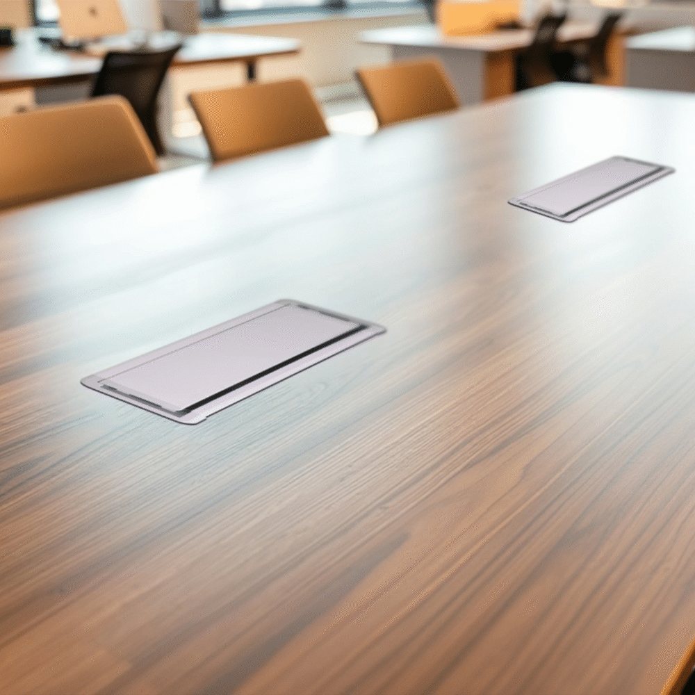 3 Side Aluminum Brush Flip Top Cover