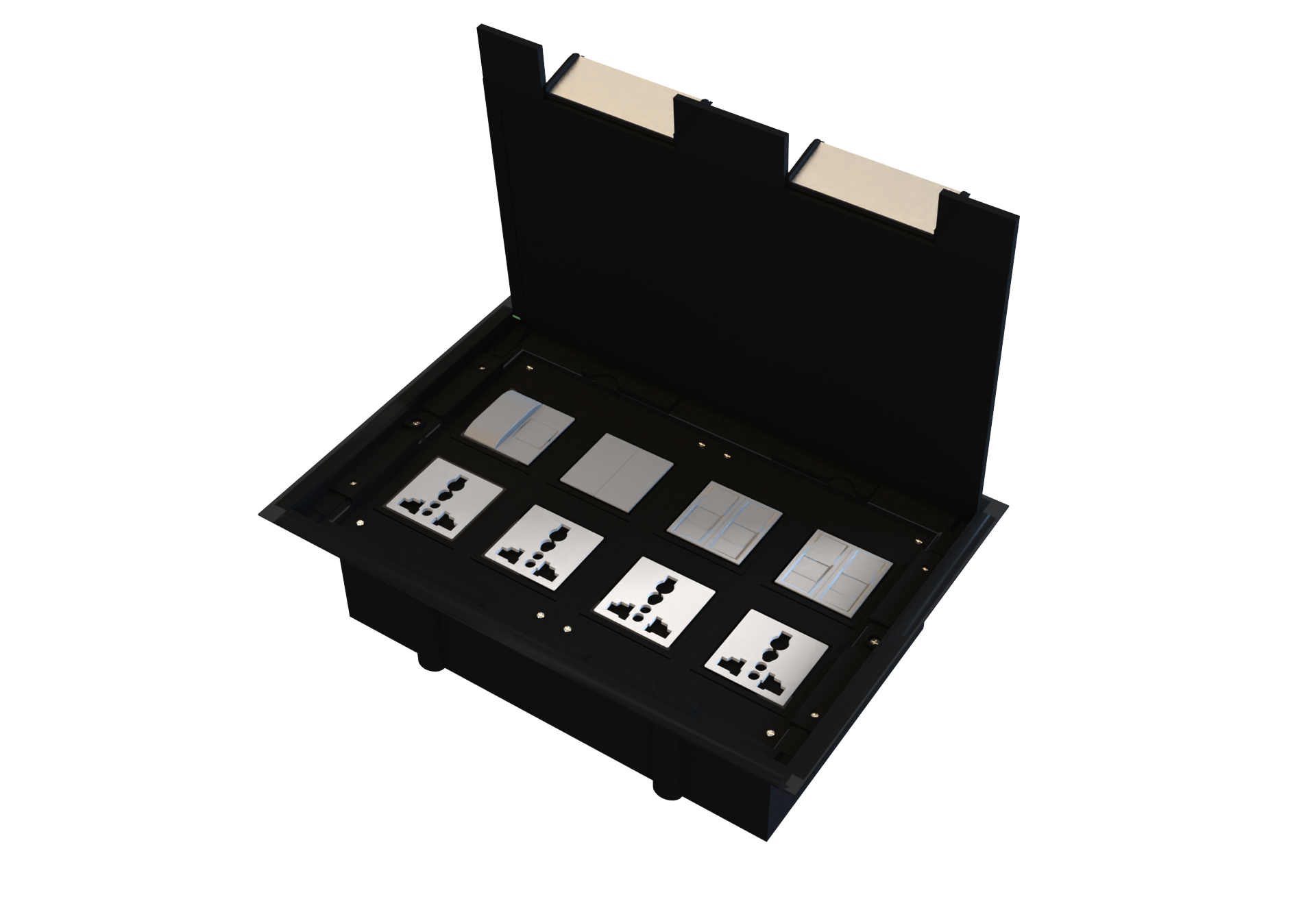 Height Adjustable Floor Box (9)