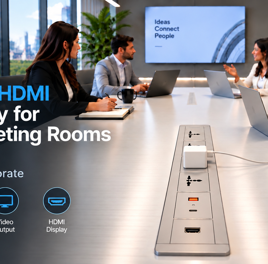 USB-C and HDMI Connectivity for Modern Meeting Rooms