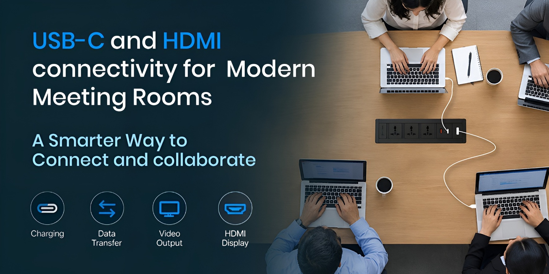USB-C and HDMI Connectivity for Modern Meeting Rooms